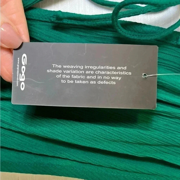 BLUSH Ruched Waist Plunge Mini Dress - Picture 9 of 10